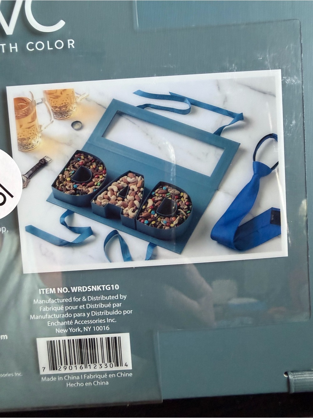 CWC Dad Gift  Snack Box - Blue - Picture 4 of 5